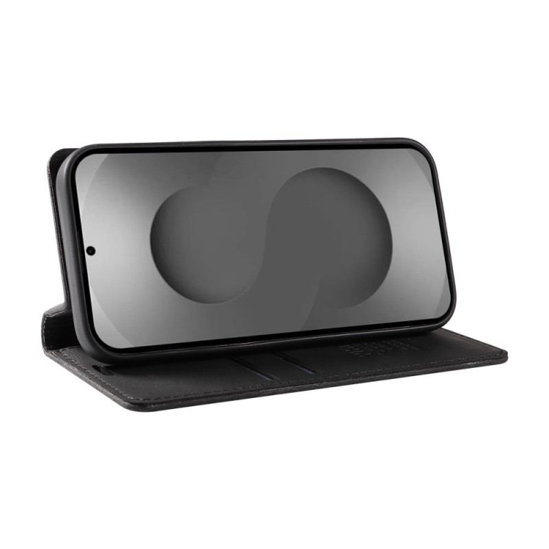 Flip Cover Samsung Galaxy S26 Ultra Effet Daim YIKATU