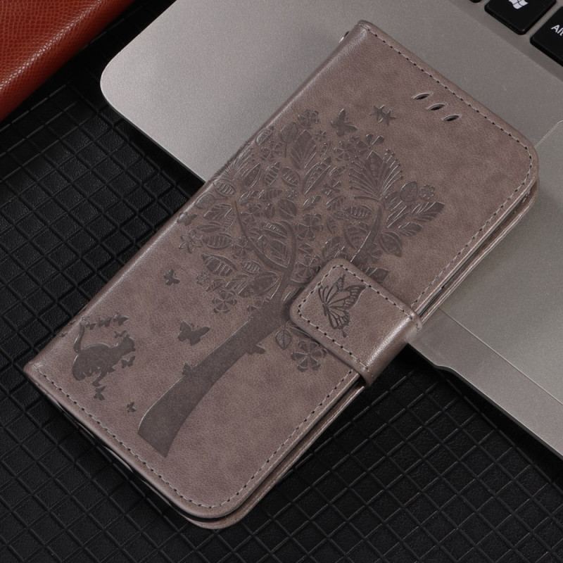 Housse Samsung Galaxy S26 Ultra Chat et Arbre