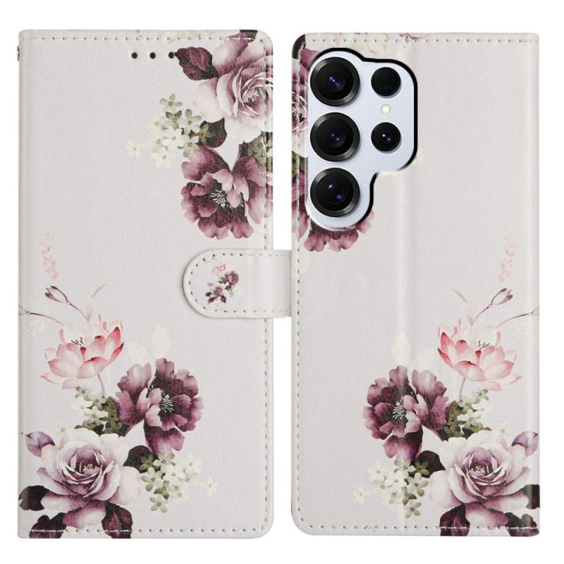 Housse Samsung Galaxy S26 Ultra Croix et Roses