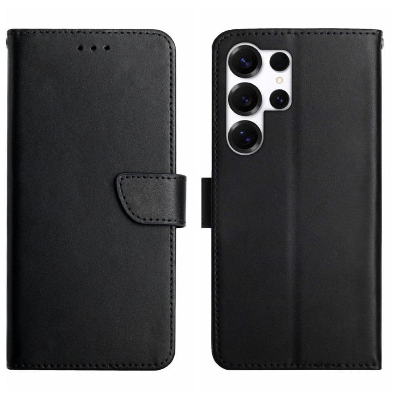 Housse Samsung Galaxy S26 Ultra Cuir Texture Nappa