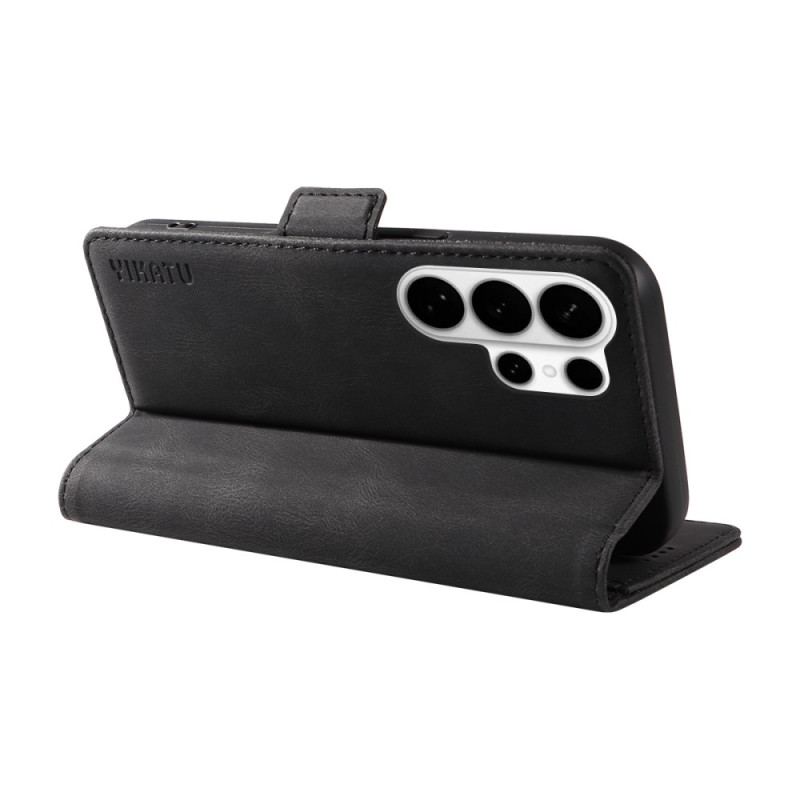 Housse Samsung Galaxy S26 Ultra Effet Daim YIKATU