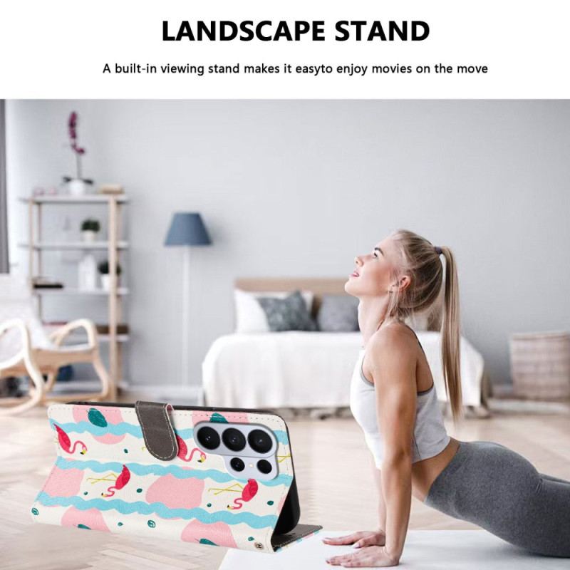 Housse Samsung Galaxy S26 Ultra Flamants Roses