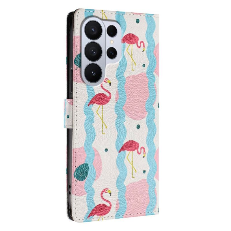 Housse Samsung Galaxy S26 Ultra Flamants Roses