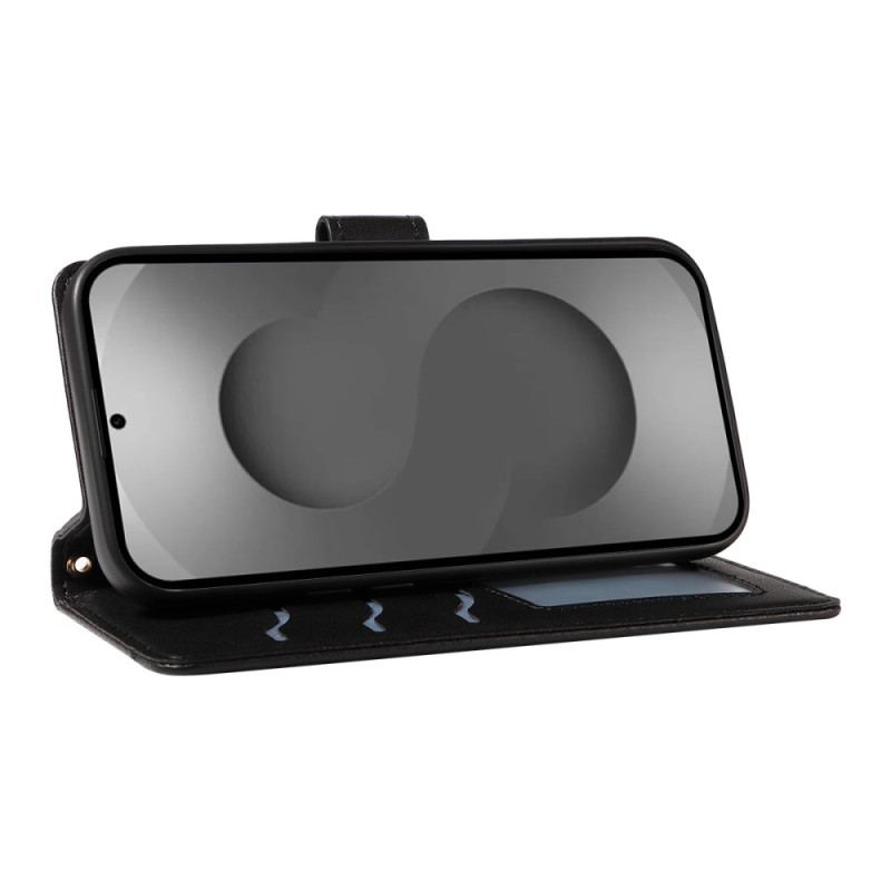 Housse Samsung Galaxy S26 Ultra Matelassée avec Lanière et Bandoulière