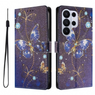 Housse Samsung Galaxy S26 Ultra Papillons Précieux