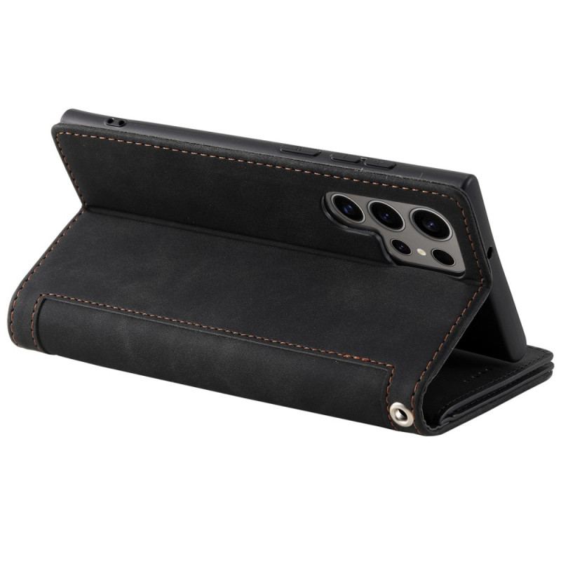 Housse Samsung Galaxy S26 Ultra Portefeuille 9 Porte-Cartes