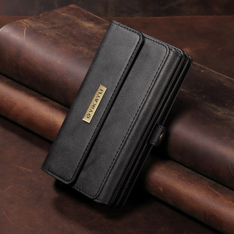 Housse Samsung Galaxy S26 Ultra Portefeuille Vintage avec Bandoulière