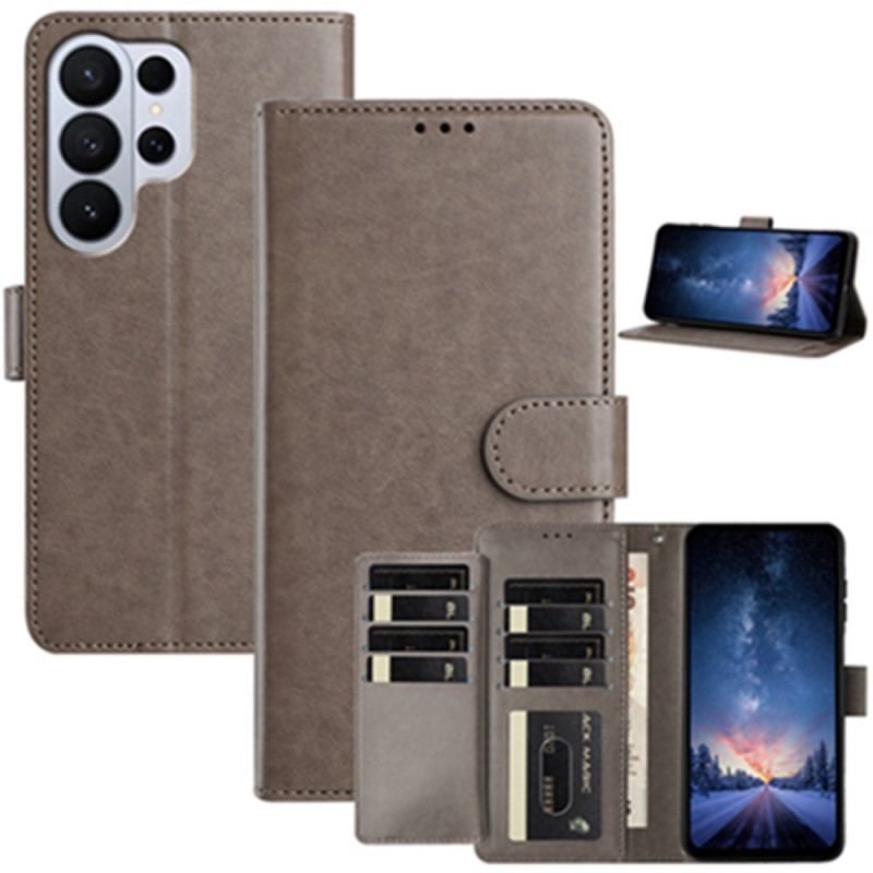 Housse Samsung Galaxy S26 Ultra Simili Cuir 8 Porte-cartes