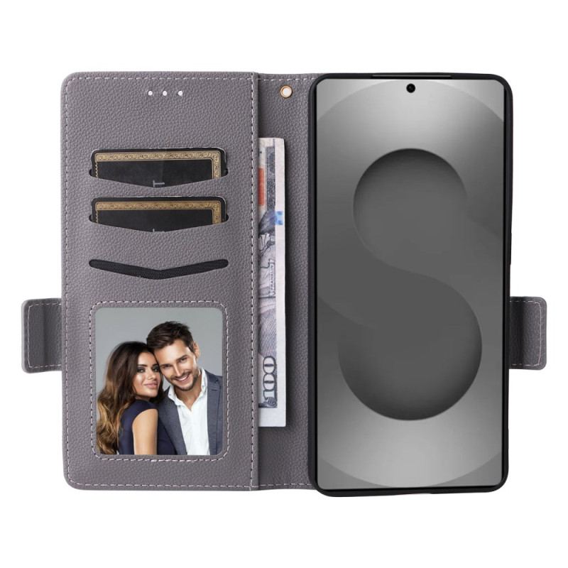 Housse Samsung Galaxy S26 Ultra Simili Cuir à Lanière