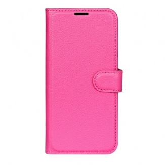 Housse Samsung Galaxy S26 Ultra Simili Cuir Litchi