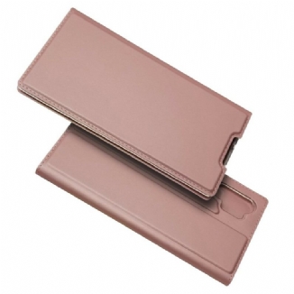Flip Cover Samsung Galaxy Note 10 Plus Fermoir Magnétique