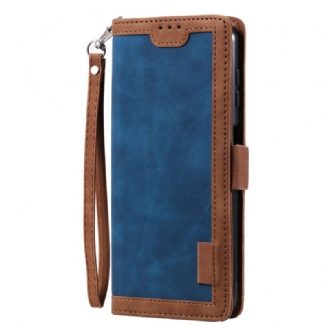 Housse Samsung Galaxy A55 5G Portefeuille Rétro