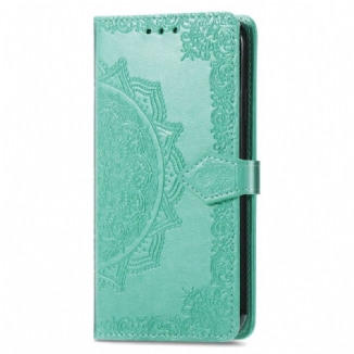 Housse Google Pixel 7 Mandala Rétro à Lanière