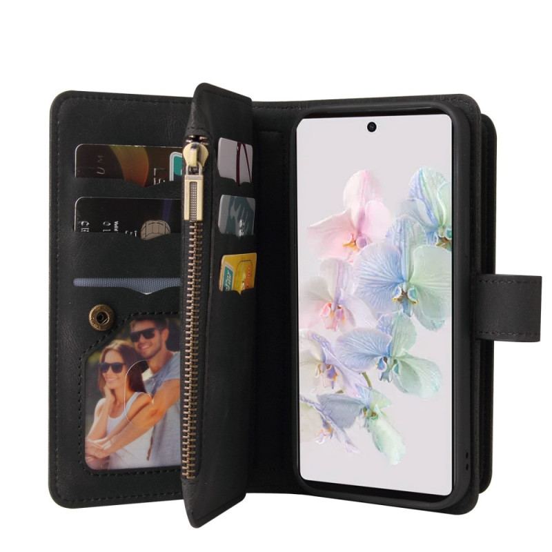 Housse Google Pixel 7 Multi-Fonctionnelle Vintage