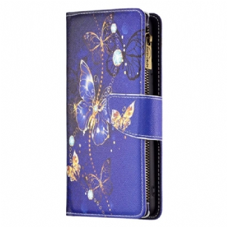Housse Google Pixel 7 Portefeuille Papillons