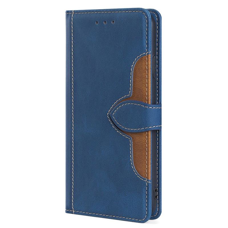 Housse Google Pixel 7 Simili Cuir Bicolore Stylish
