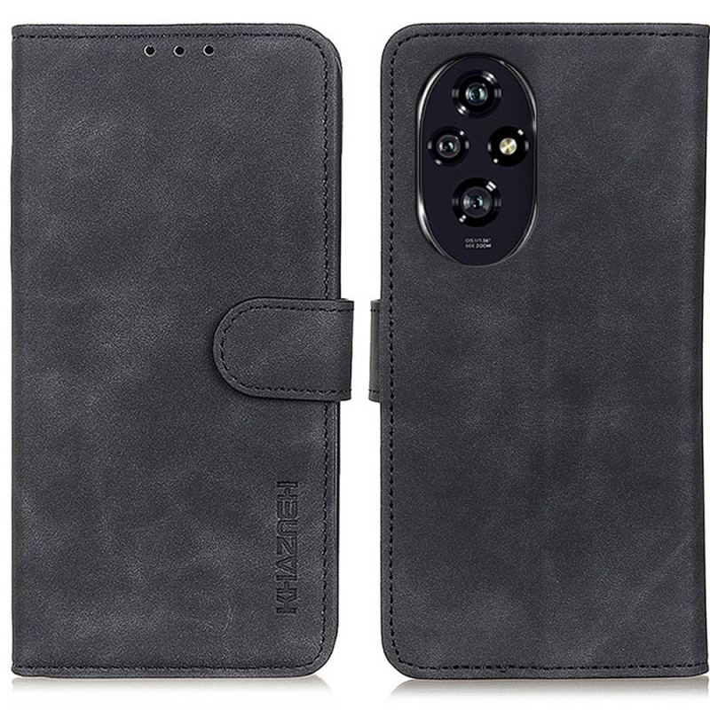 Housse 200 Pro 5G Effet Cuir Rétro KHAZNEH