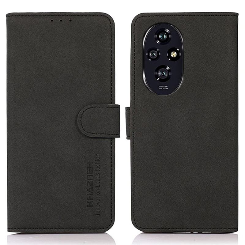 Housse Honor 200 Pro Effet Daim KHAZNEH