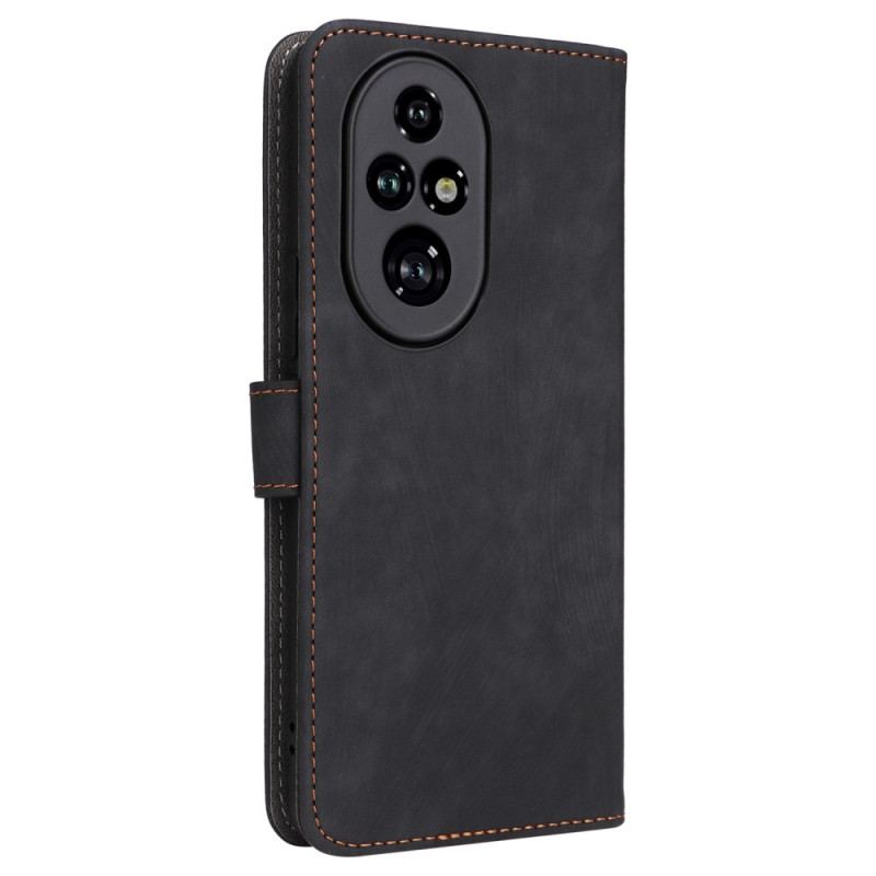 Housse Honor 200 Pro Effet Daim Protection RFID