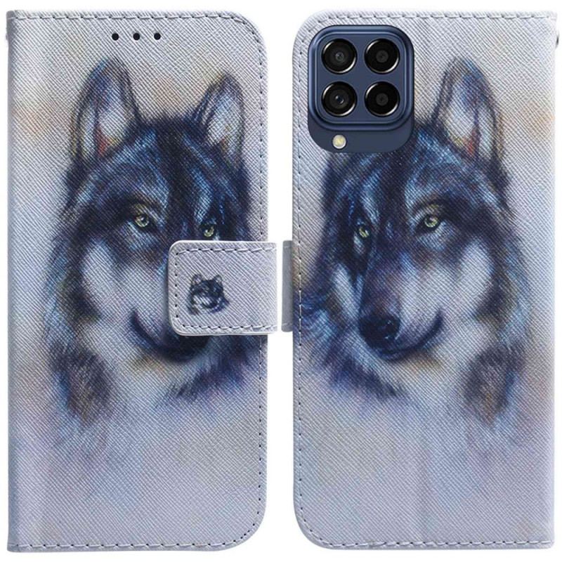 Housse Samsung Galaxy M33 5G Chien Aquarelle
