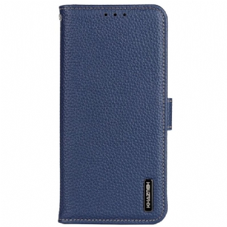 Housse Samsung Galaxy M33 5G Cuir Litchi KHAZNEH