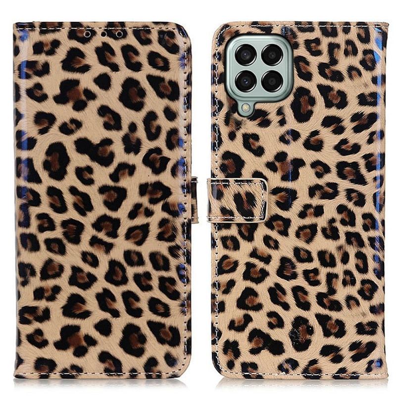 Housse Samsung Galaxy M33 5G Effet Peu de Léopard