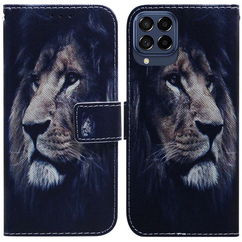 Housse Samsung Galaxy M33 5G Lion