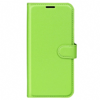 Housse Samsung Galaxy M33 5G Style Cuir Litchi