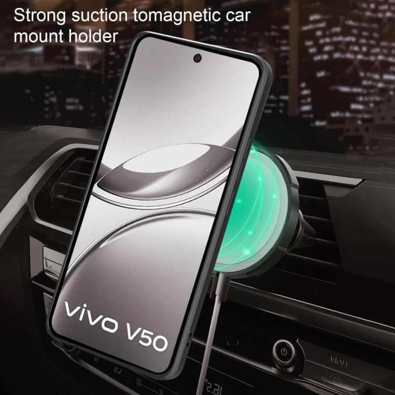 Coque Vivo V50 5G Protection Caméra Coulissante et Support