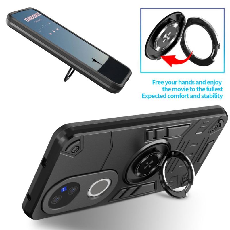 Coque Vivo V50 5G Robuste Anneau-Support