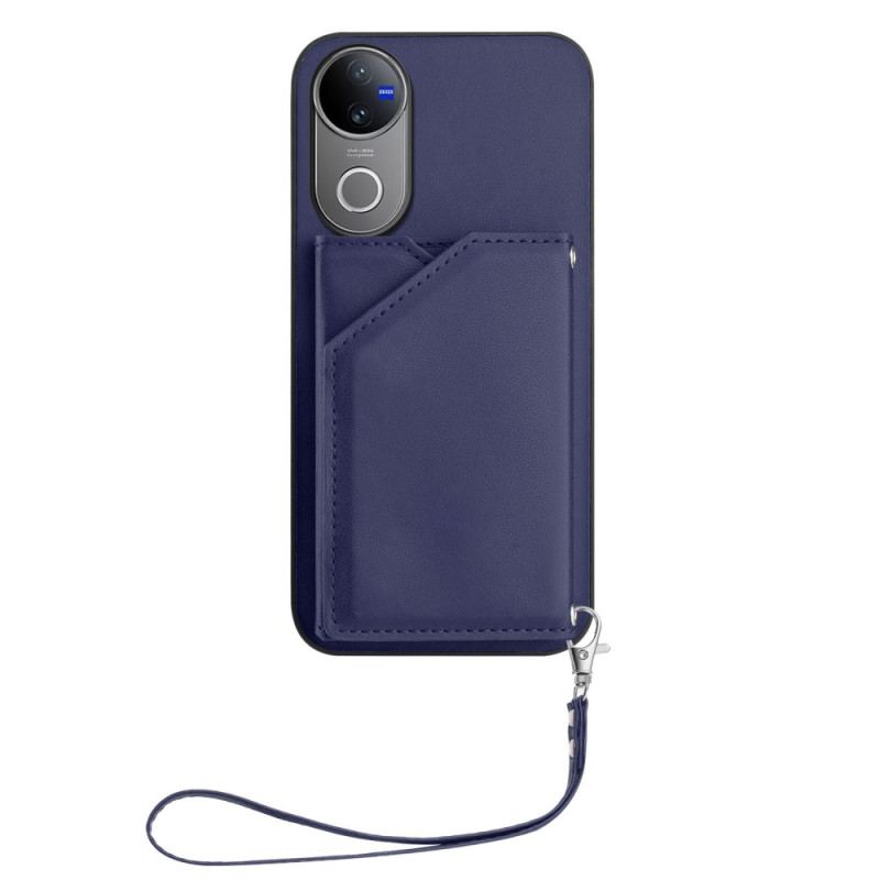 Coque Vivo V50 5G / V50e 5G Porte-Cartes et Lanière