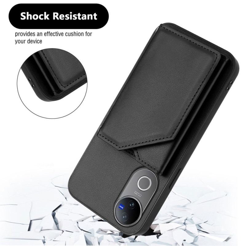 Coque Vivo V50 5G / V50e 5G Porte-Cartes et Lanière