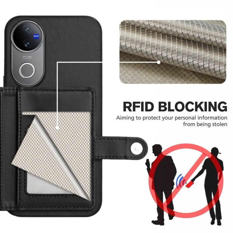 Coque Vivo V50 5G / V50e 5G Porte-Cartes RFID