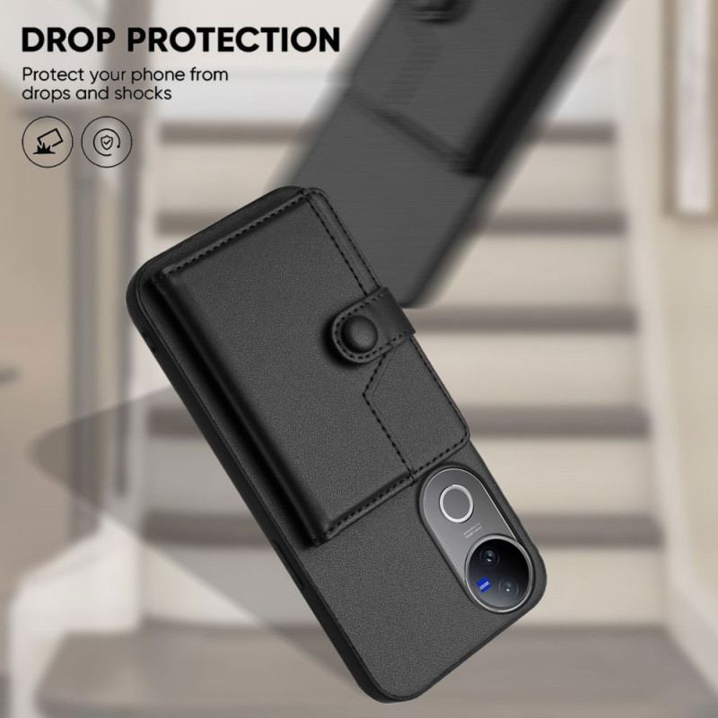 Coque Vivo V50 5G / V50e 5G Porte-Cartes RFID