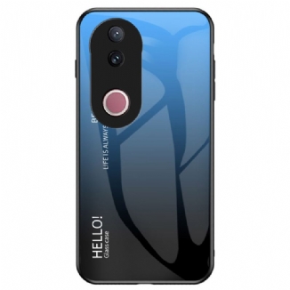 Coque Vivo V50 5G Verre Trempé Hello