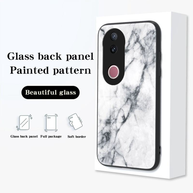 Coque Vivo V50 5G Verre Trempé Marbre