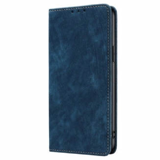 Flip Cover Vivo V50 5G Effet Daim Vintage