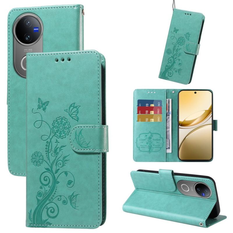 Housse Vivo 5G Motif Papillon Floral