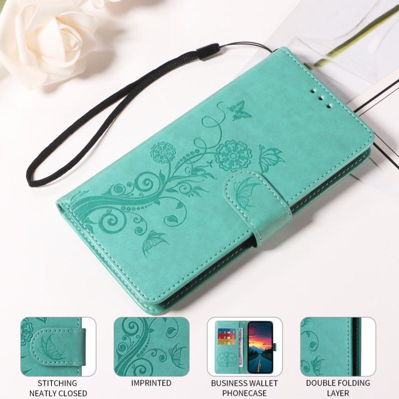Housse Vivo 5G Motif Papillon Floral