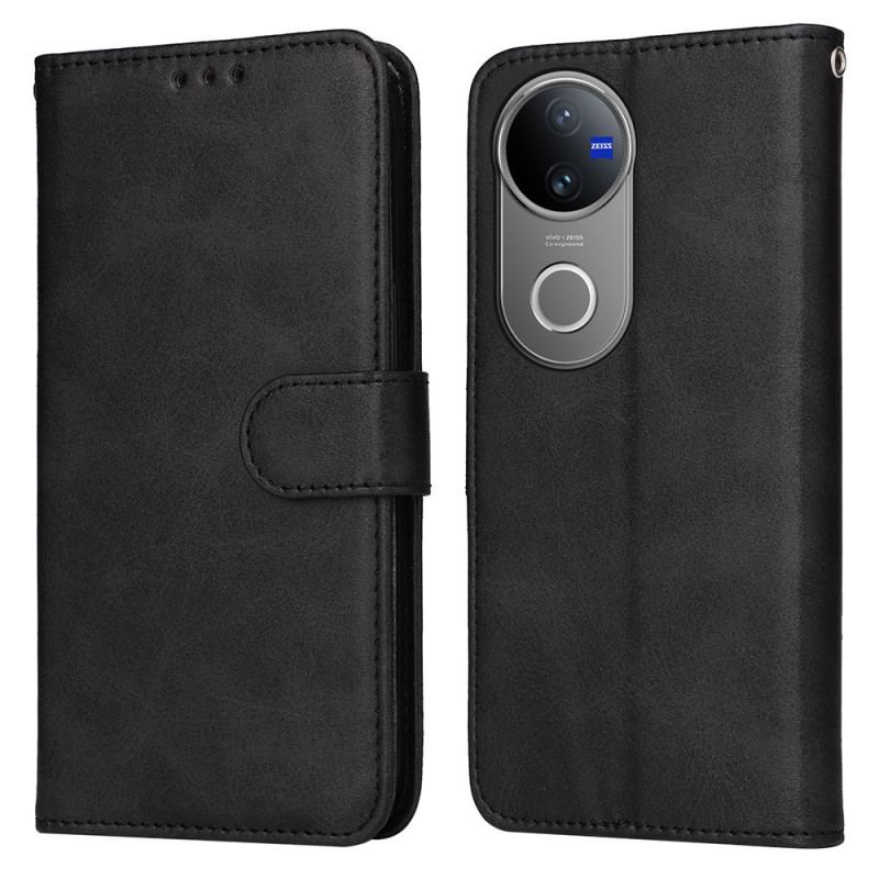 Housse Vivo V50 5G Effet Cuir Uni