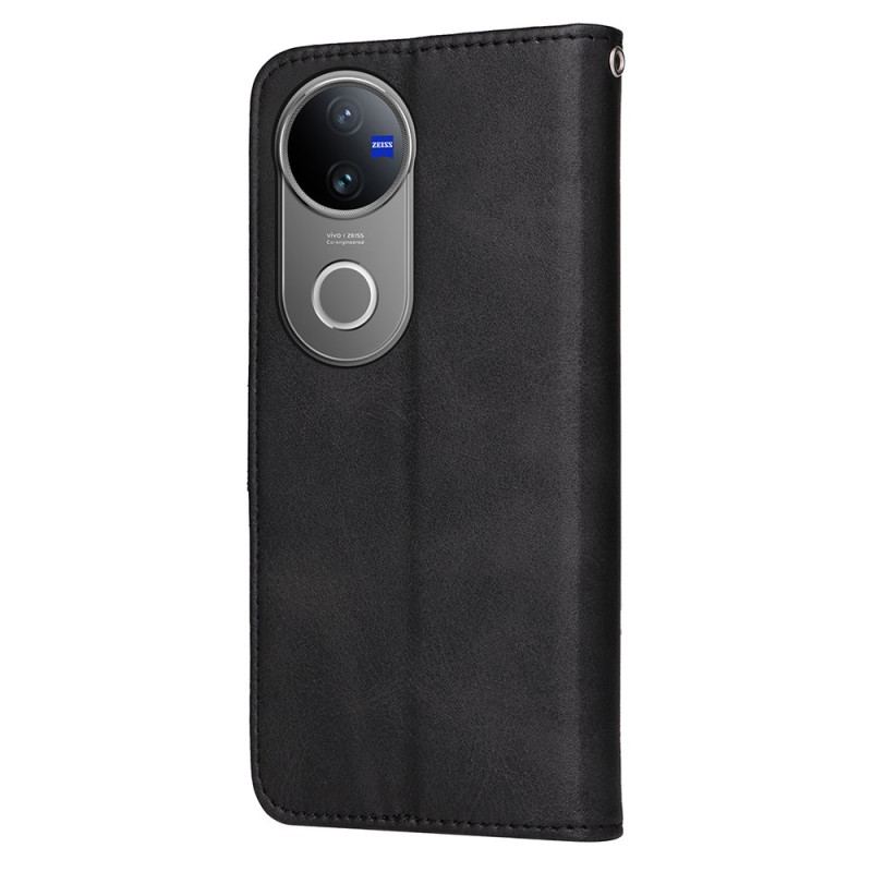 Housse Vivo V50 5G Effet Cuir Uni