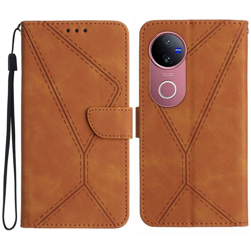 Housse Vivo V50 5G Lignes et Tirés