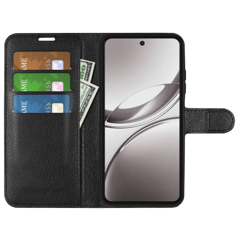 Housse Vivo V50 5G Simili Cuir Litchi