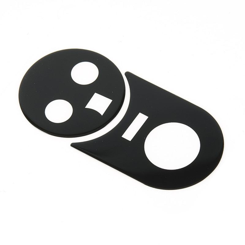 Lentille de Protection en Verre Tremé pour Vivo V50 5G (version noire)