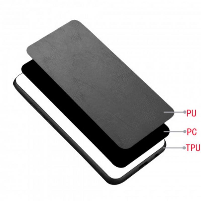 Coque Google Pixel 5 Effet Cuir Couture