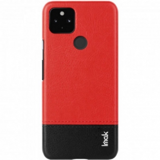 Coque Google Pixel 5 IMAK Ruiyi Series Effet Cuir