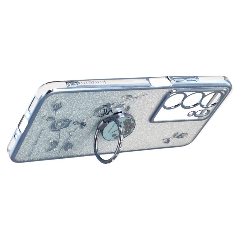 Coque Realme C75 Anneau-Support Strass KADEM