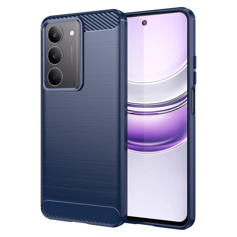 Coque Realme C75 Fibre Carbone Brossée