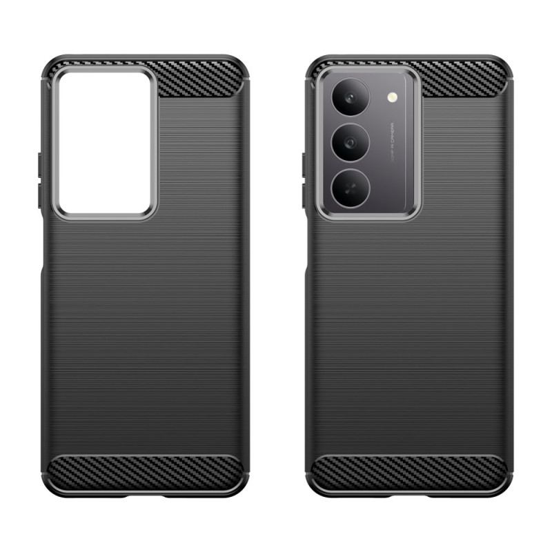 Coque Realme C75 Fibre Carbone Brossée