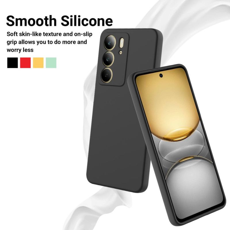 Coque Realme C75 Silicone Liquide à Lanière